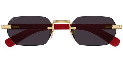 Cartier CT0362S Rectangle Sunglasses 